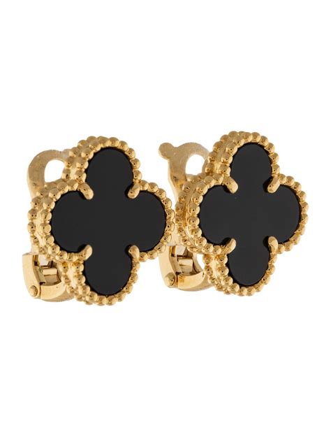 van cleef vintage earrings